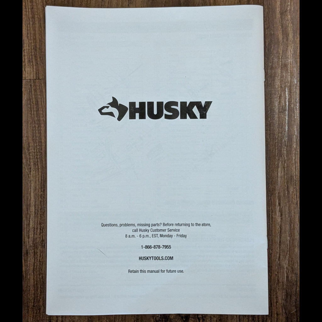 Husky 5/16 in. x 50 ft. Drum Auger Machine – Drain Cleaning Snake with Foot Switch (Used)