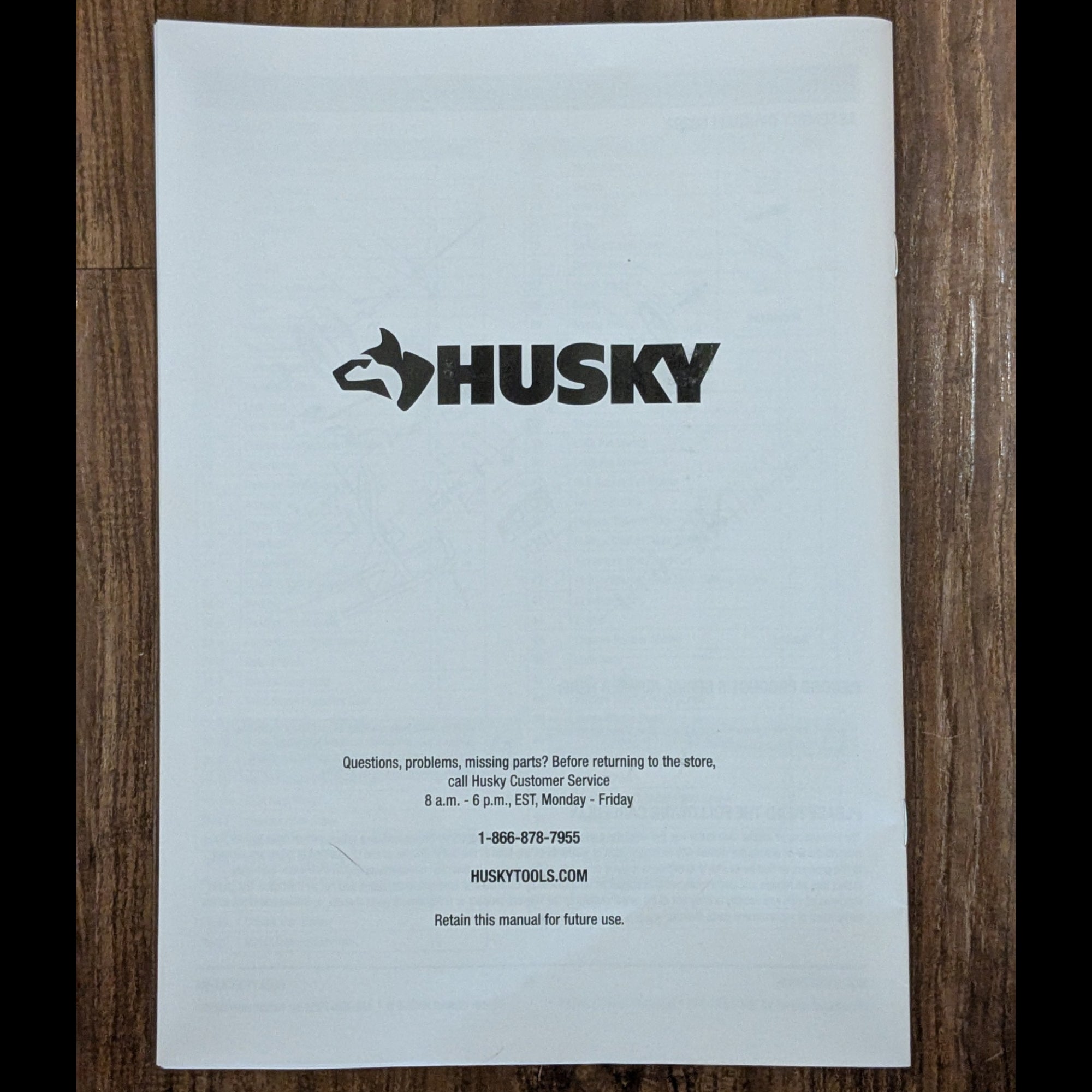 Husky 5/16 in. x 50 ft. Drum Auger Machine – Drain Cleaning Snake with Foot Switch (Used)