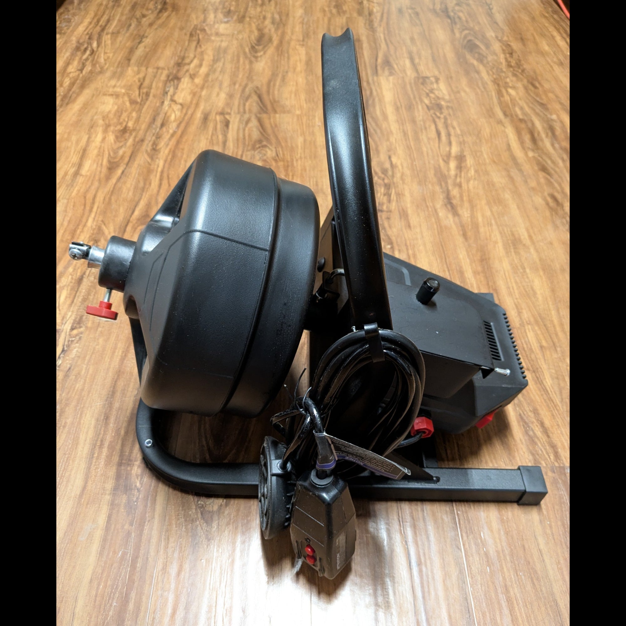 Husky 5/16 in. x 50 ft. Drum Auger Machine – Drain Cleaning Snake with Foot Switch (Used)