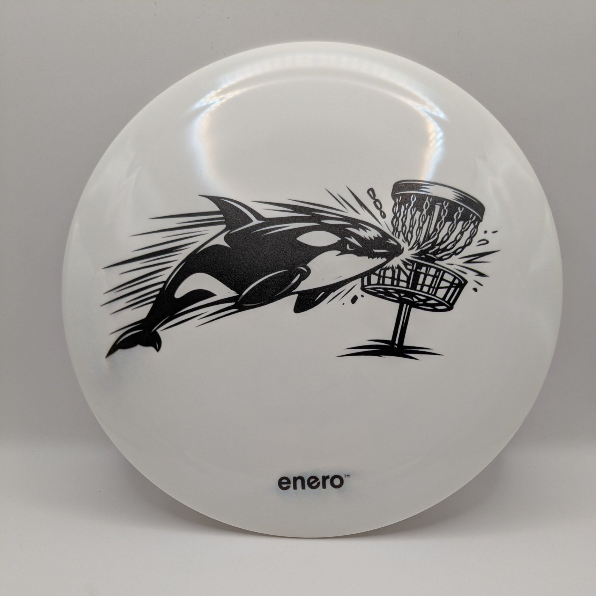 Latitude 64 Sapphire 164g Distance Driver Disc Golf – Custom Orca Basket Art by Enero Designs