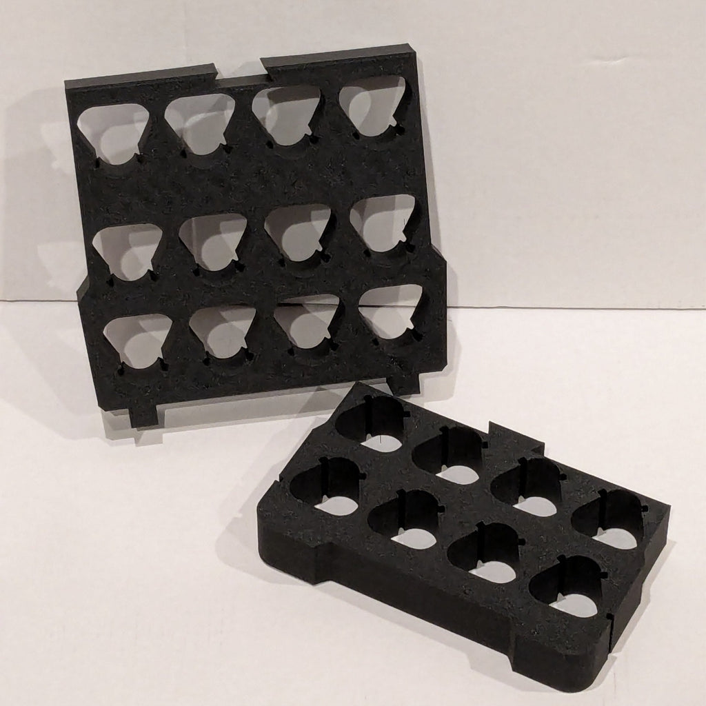 Enero Milwaukee Packout M12 Battery Insert | TPU Organizer for M12 CP or Hybrid CP/XC Configurations
