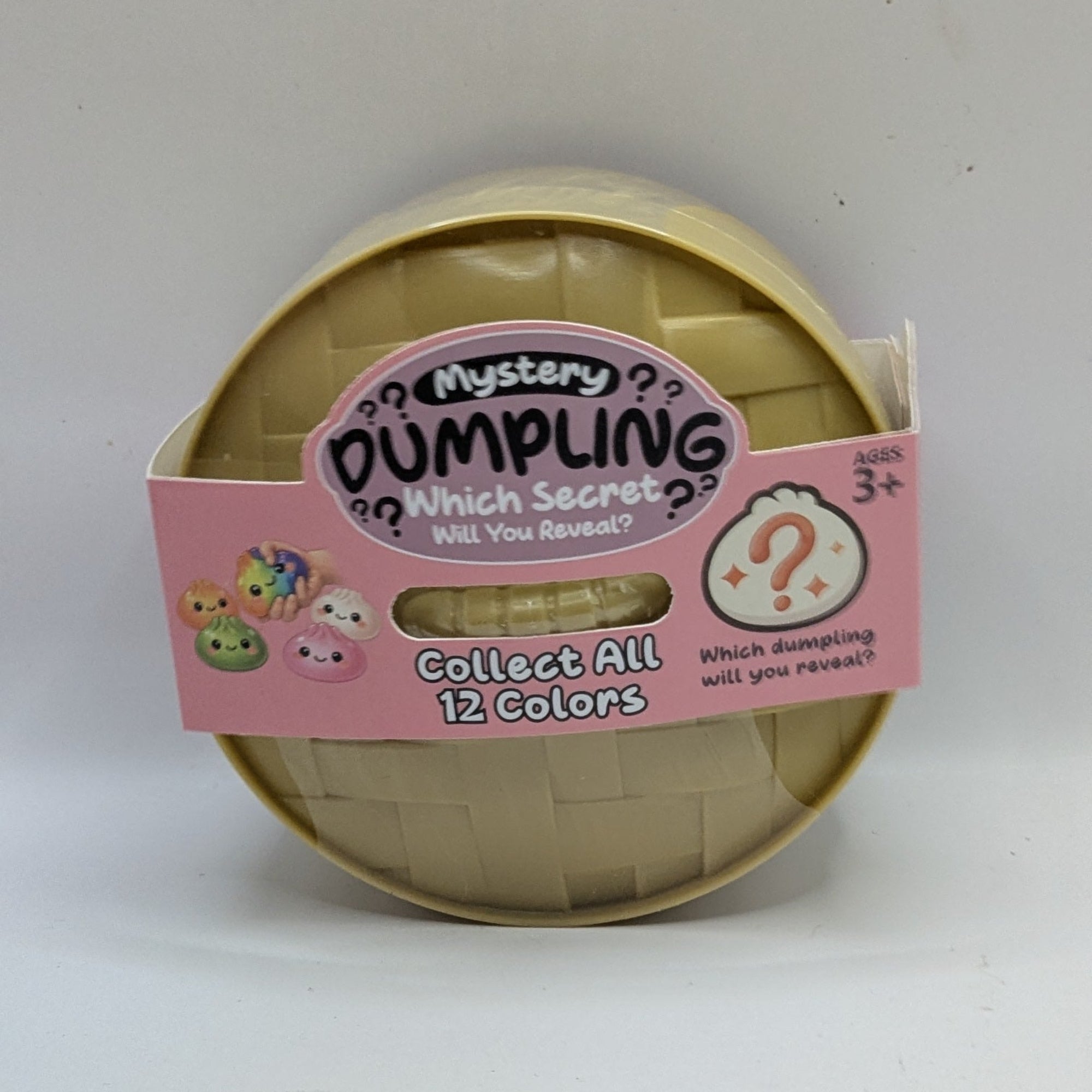 Mystery Squishy Dumpling Blind Box Toy | Collectible Kawaii Stress Relief Toy