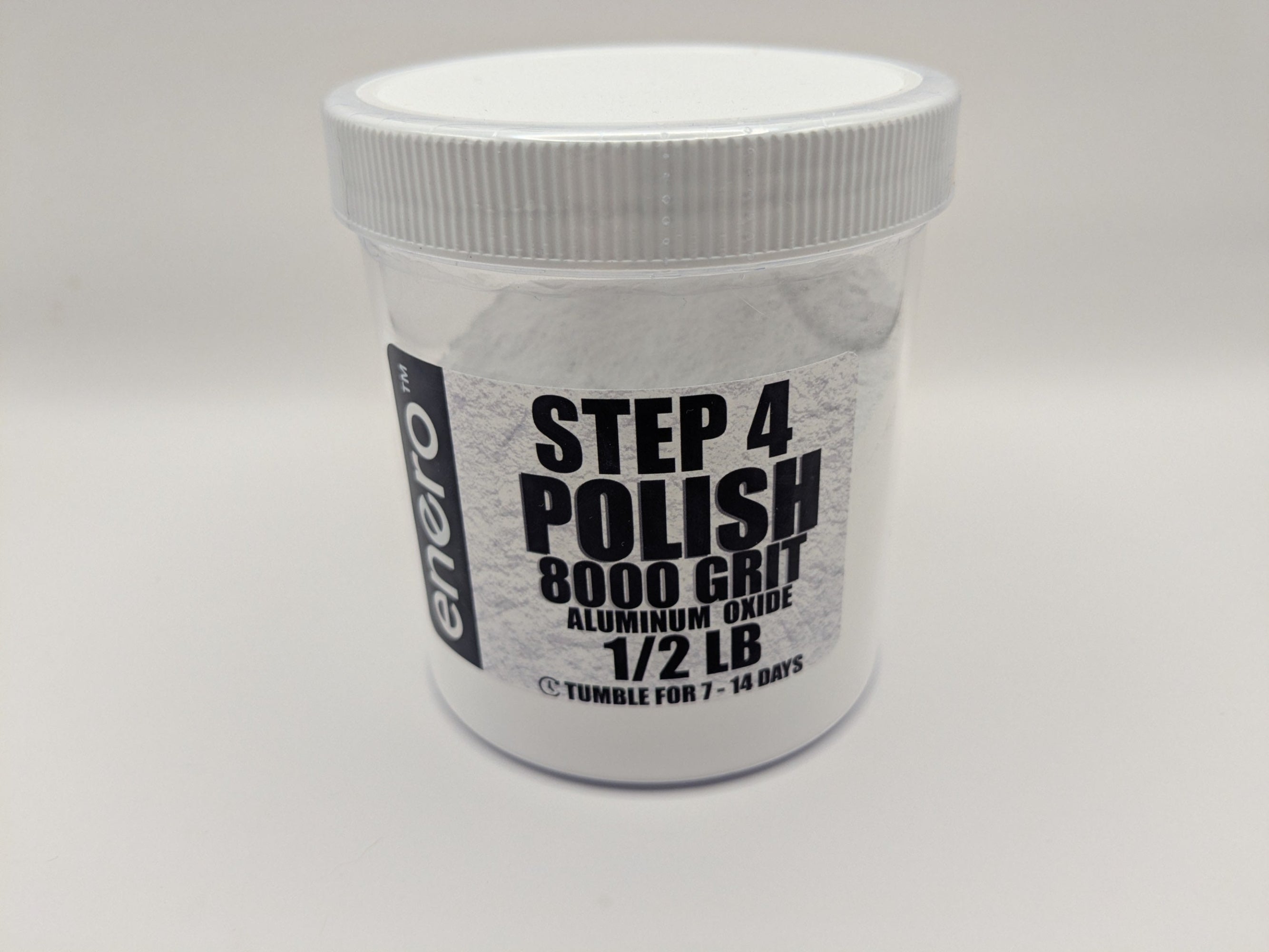 Rock Tumbling Grit Kit – 4 Step Silicon Carbide & Polish Set with Ceramic Media